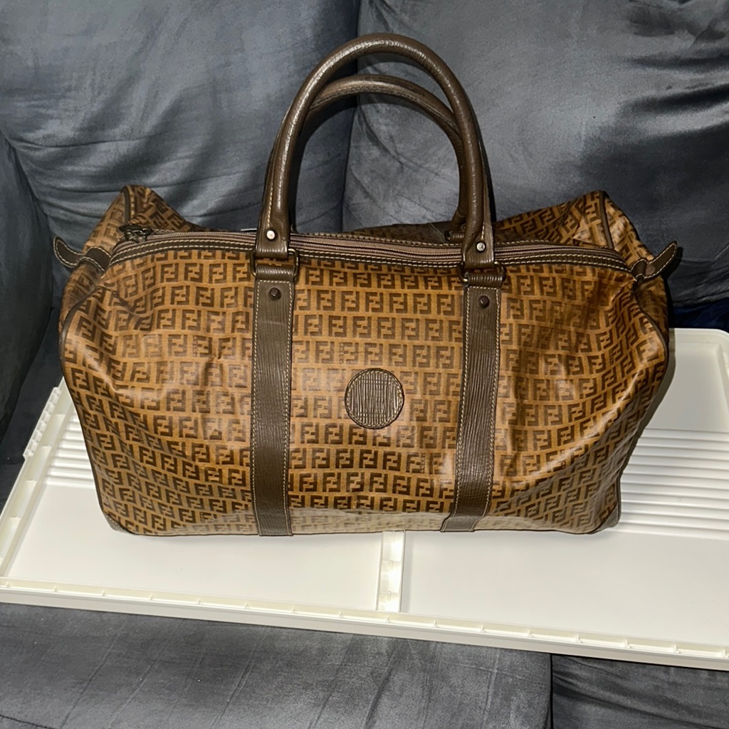 Fendi Brown Monogram Men's Bag Pre-Owned.